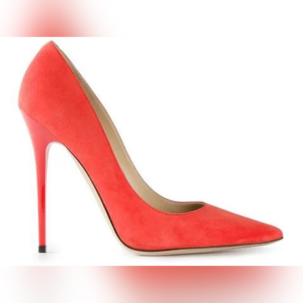 JIMMY CHOO Anouk Suede Heels 40